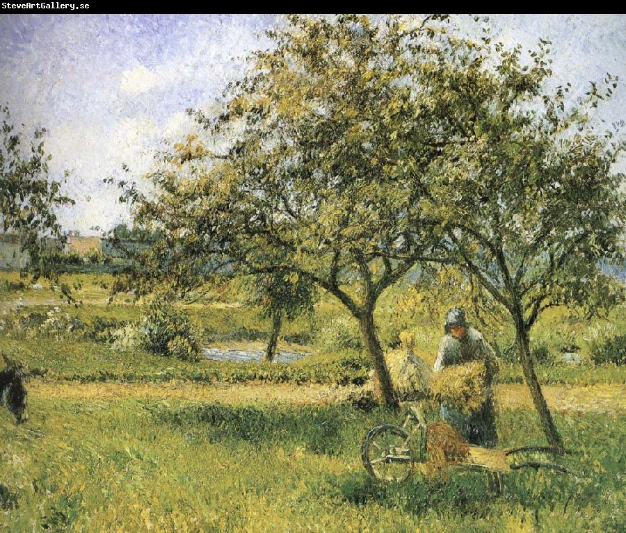 Camille Pissarro Wheelbarrow